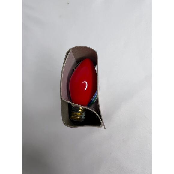Enchanted Forest Christmas C7 Replacement Light Bulbs Red Blue Green Orange NIB! - Picture 3 of 4